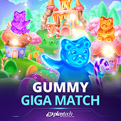 Gummy Giga Match candy reel cover