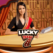 Lucky 7 card table cover